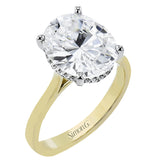 LR4125-OV ENGAGEMENT RING