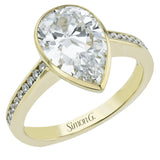 LR4087-PR ENGAGEMENT RING