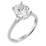 LR4055-OV ENGAGEMENT RING