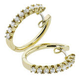 LE4646-Y HOOP EARRING