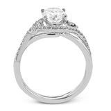 LR2113-OV ENGAGEMENT RING