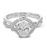 LR2113-OV ENGAGEMENT RING