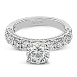 This straight band is anything but ordinary, containing an impressive 1.44 ctw of white diamonds.