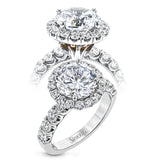 This stunning engagement ring from our Simon set collection shimmers with 0.49 ctw of brilliant white diamonds in a classic setting.