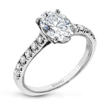 TR738-OV ENGAGEMENT RING