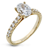 TR738-OV ENGAGEMENT RING