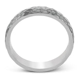 This band is perfect for everyday wear, crafted in long lasting 14k gold with a enduring hammered finish.