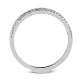 This remarkable set provides the looks of three rings, with a yellow gold ring guard set with yellow diamonds that encompasses the center white gold engagement ring.