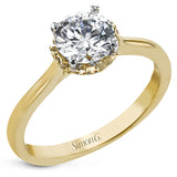 This lovely white gold ring features .09 ctw of round white diamonds for a subtle, sparkling accent.