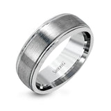 This classic men's band features a simple