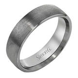Interspersing classic design with modern styling, this brushed yellow gold men's wedding band offers uncomplicated elegance for a completely unforgettable look.