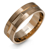 Presenting a minimalistic yet striking design, this elegant white gold men's wedding band features a sleek, polished appearance that will hold up to the test of time.
