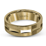 Presenting a minimalistic yet striking design, this elegant white gold men's wedding band features a sleek, polished appearance that will hold up to the test of time.