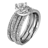 MR1908-A WEDDING SET