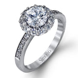18K White Gold Set featuring 1.36ct Diamonds