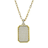 LP5213-Y GENT NECKLACE