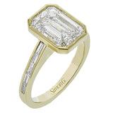 LR4123-EM ENGAGEMENT RING