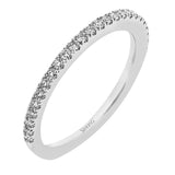 This Supernova Collection engagement ring is built specially for a pear-shaped center stone, with a wonderful halo of diamonds twinkling like starry skies.