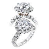 This stunning engagement ring from our Simon set collection shimmers with 0.49 ctw of brilliant white diamonds in a classic setting.