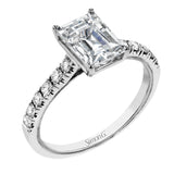 TR738-EM ENGAGEMENT RING