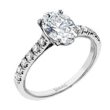 TR738-OV ENGAGEMENT RING