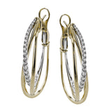 LE4677 HOOP EARRING