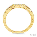 1/8 Ctw Diamond Matching Wedding Band in 14K Yellow Gold