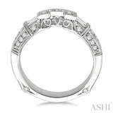 3/8 Ctw Diamond Matching Wedding Band in 14K White Gold