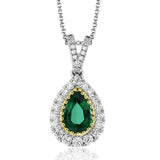 18K Pend .28D .72Em