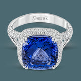 18K Ring .68D 5.34Sp