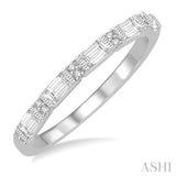 Baguette Diamond Wedding Band