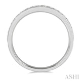 Milgrain Diamond Wedding Band