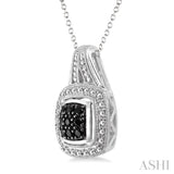 Silver Diamond Fashion Pendant