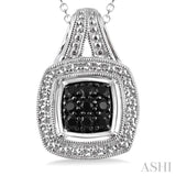 Silver Diamond Fashion Pendant