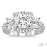 Semi-Mount Diamond Engagement Ring