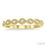 Stackable Diamond Wedding Band