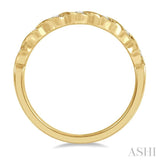 Stackable Diamond Wedding Band