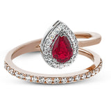 18K Ring .33D .47Prb