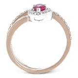 18K Ring .33D .47Prb
