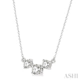 Past Present & Future Diamond Necklace